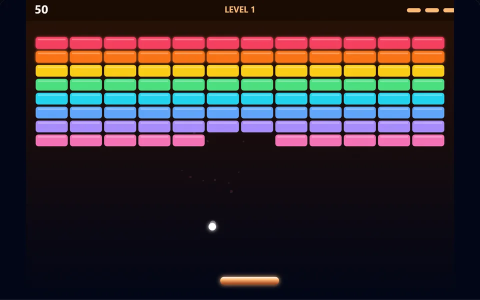 Brick Breaker gameplay