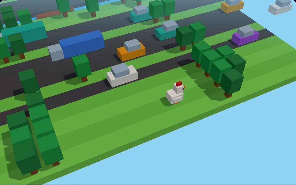 Hop Road 3D gameplay