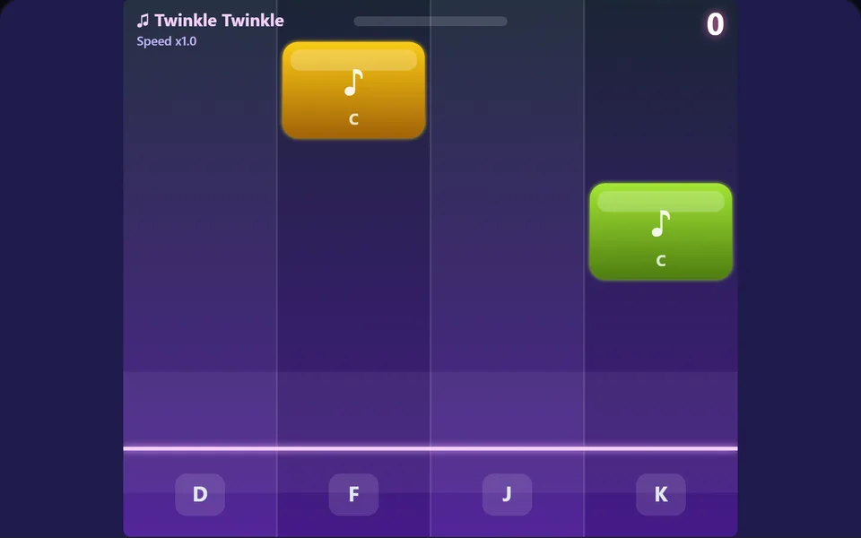 Music Tiles gameplay